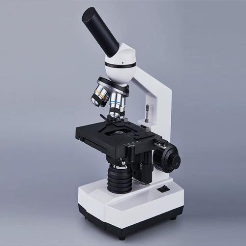 探索微观世界 1CA自然光源与XSP-3CA电光源生物显微镜1600倍对比解析